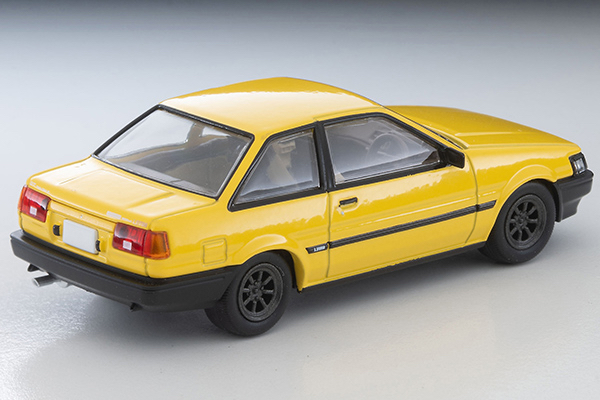 (預訂 Pre Order) Tomytec LV-N284f Toyota Corolla Levin 2 Door Watanabe Rims (Yellow)