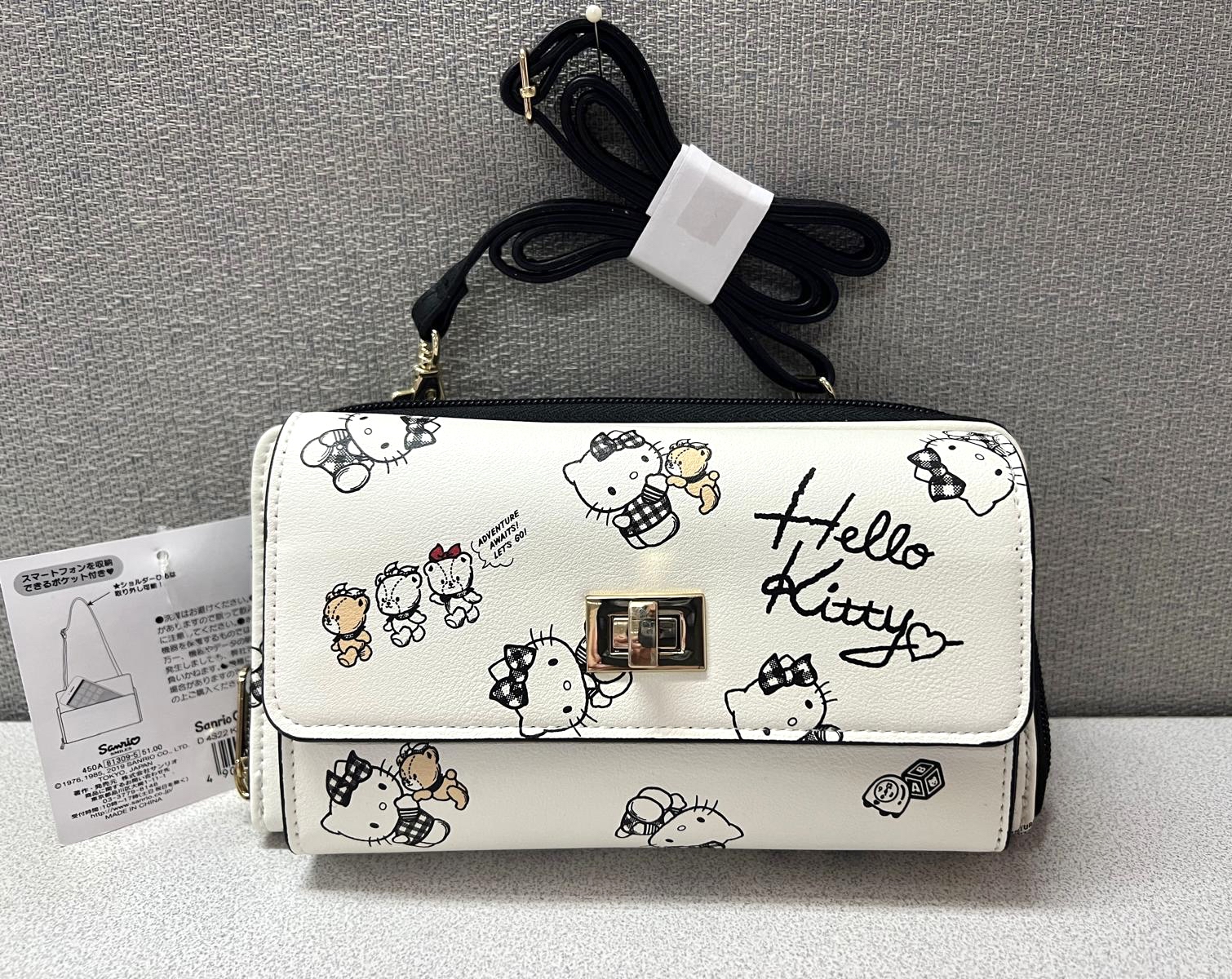 🎌日本直送🎌 Hello Kitty 多格數側孭長銀包