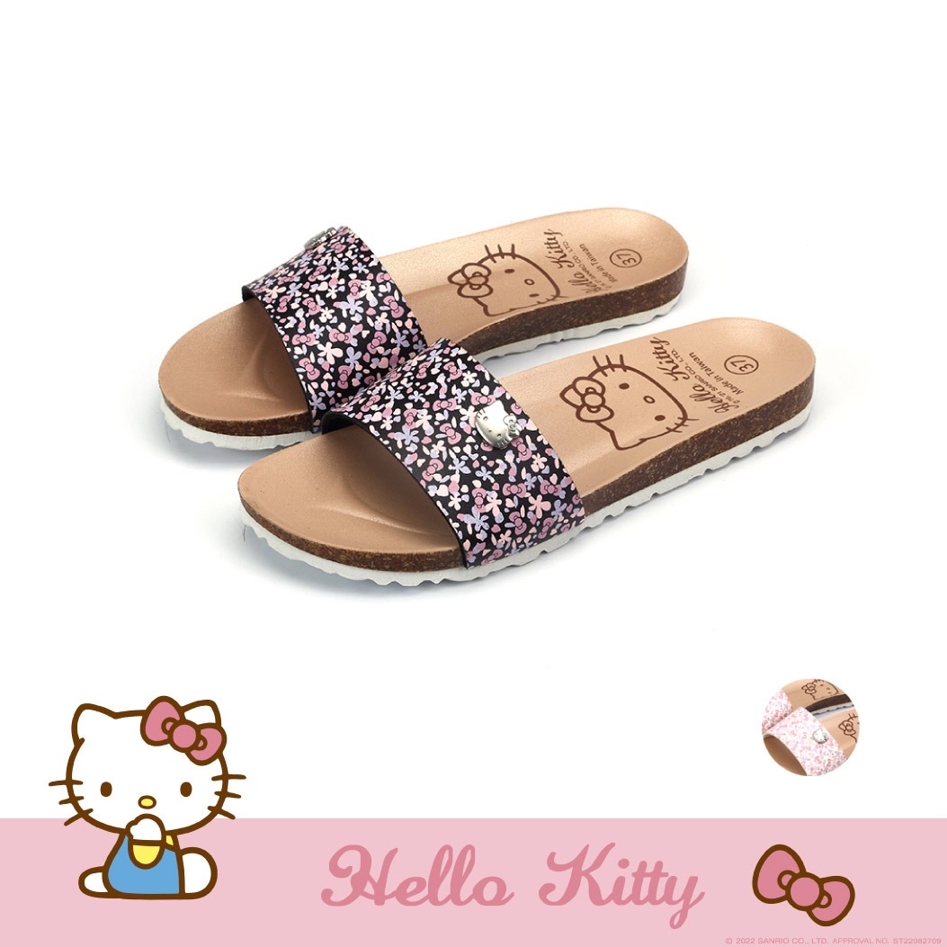 🇹🇼台灣直送🇹🇼 Hello Kitty 小碎花拖鞋