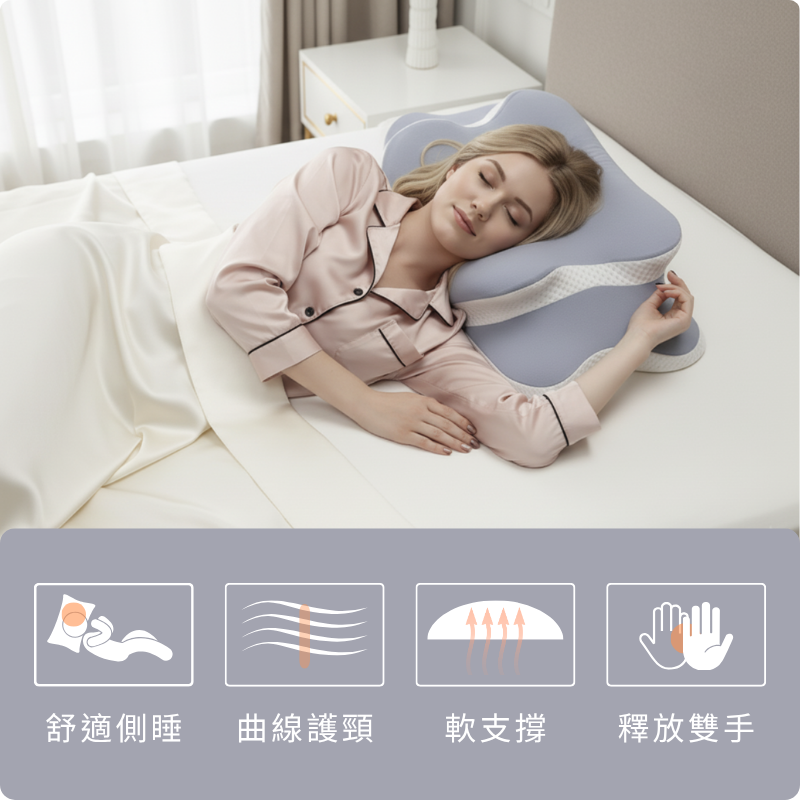 香港行貨 ZERO Pillow Plus 專業護頸釋壓人體工學枕