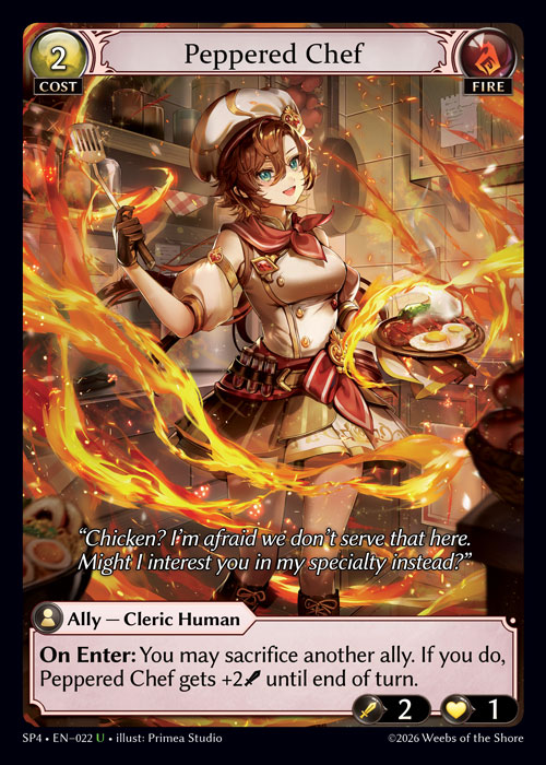 Peppered Chef / SP4-022 (U)