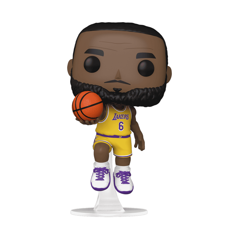 📦訂購 美國代購 Funko POP! NBA Lebron James in 6 Jersey Figure 洛杉磯湖人 模型