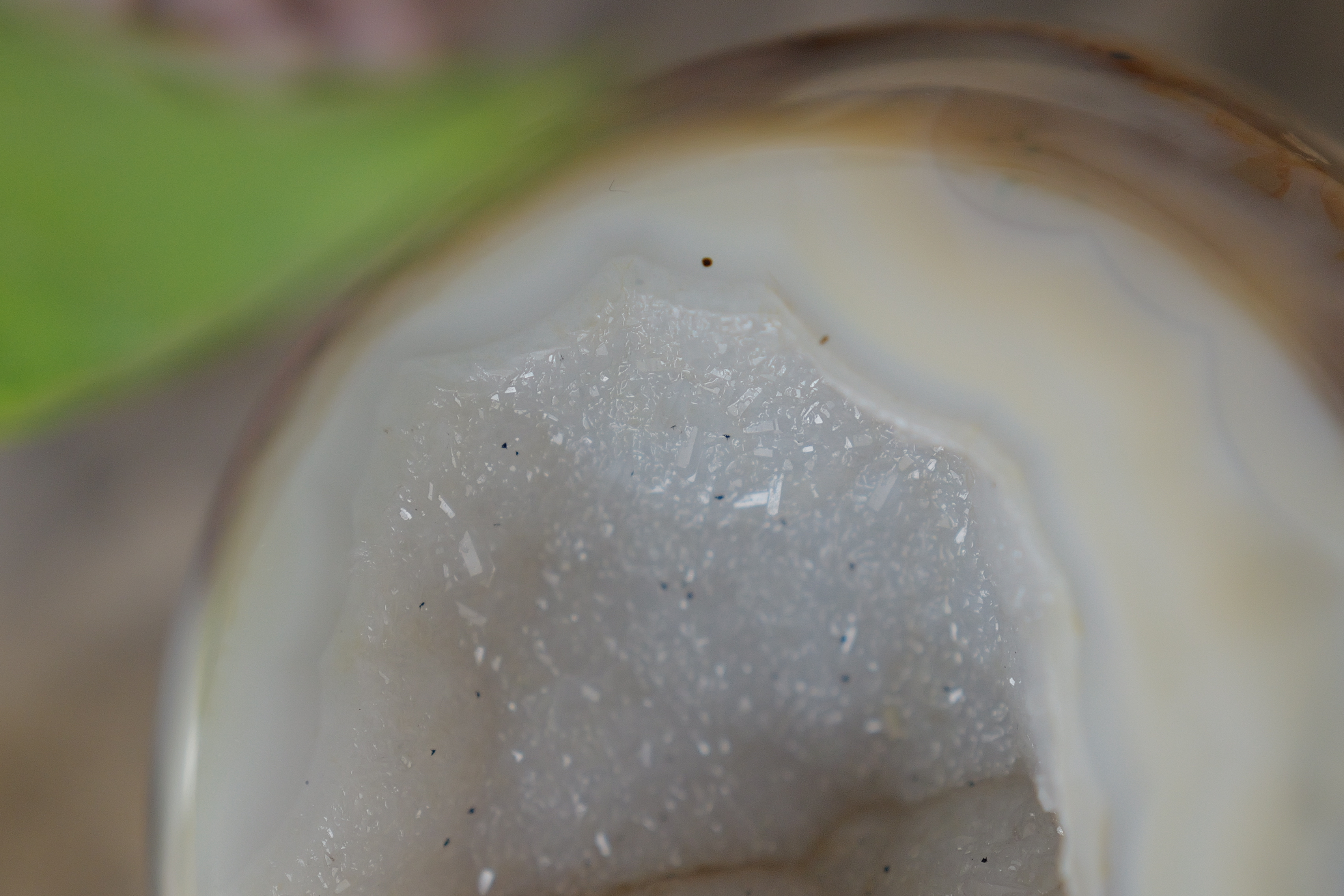  ༒8.2cm 沙糖藍紋瑪瑙球 ༒ AG.7115C10m-RB30*83A