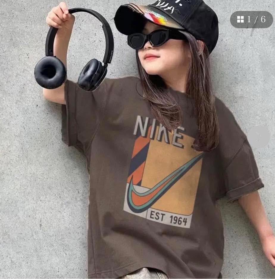 日系大小童summer tee