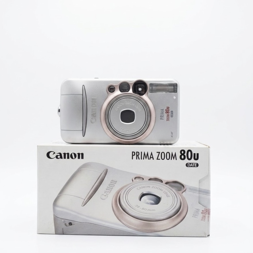 （買機送單次菲林沖掃服務）Canon Prima Zoom 80U Date 全新庫存菲林機