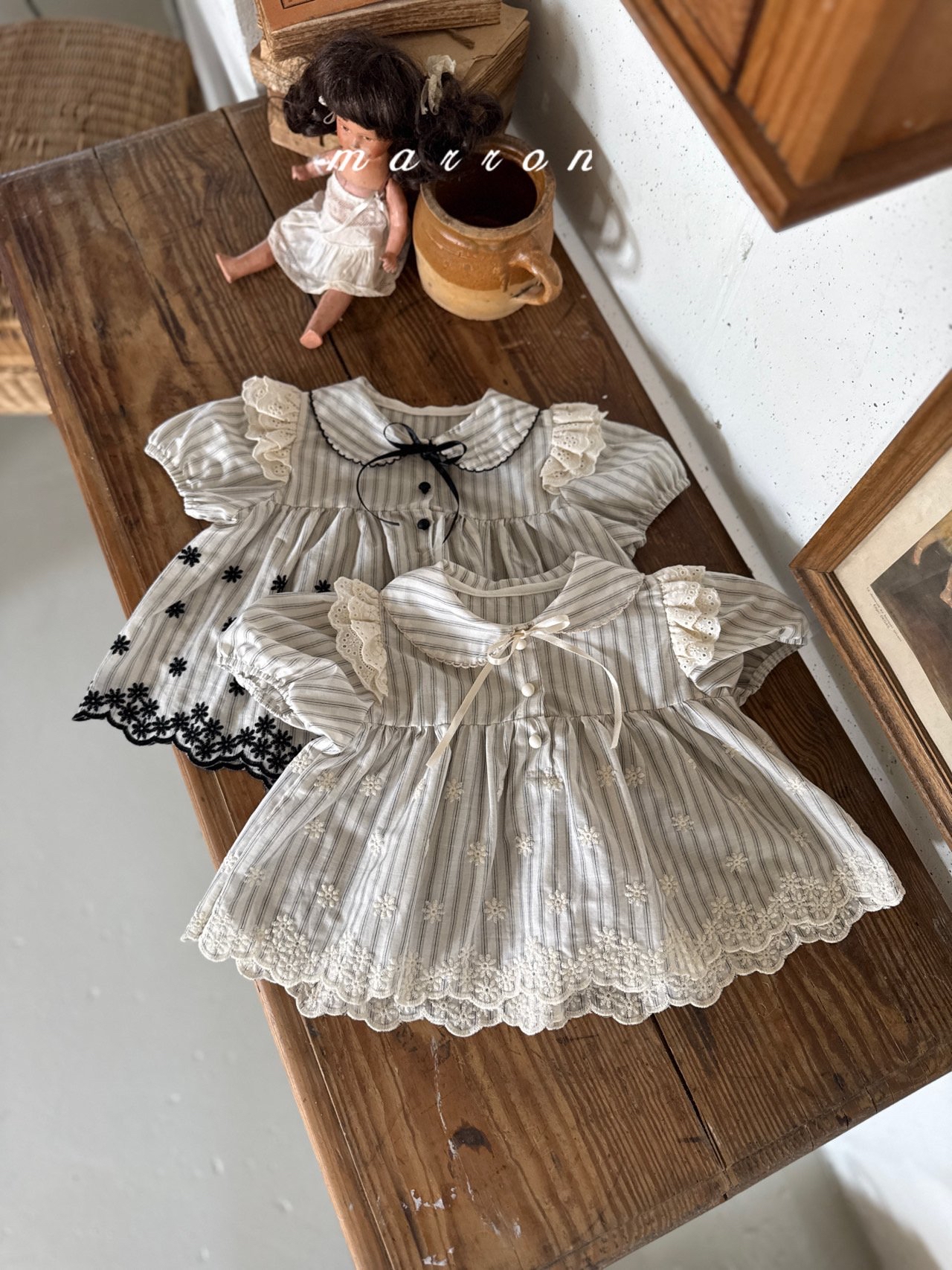 🇰🇷Marron blouse