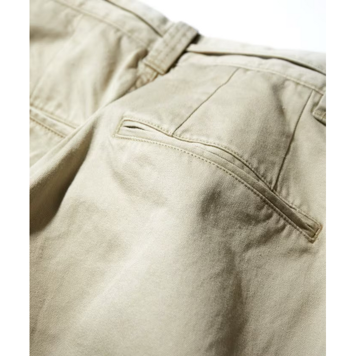 預訂- CAHLUMN _ Magazine Pocket Chino Pants beige | Thats it store