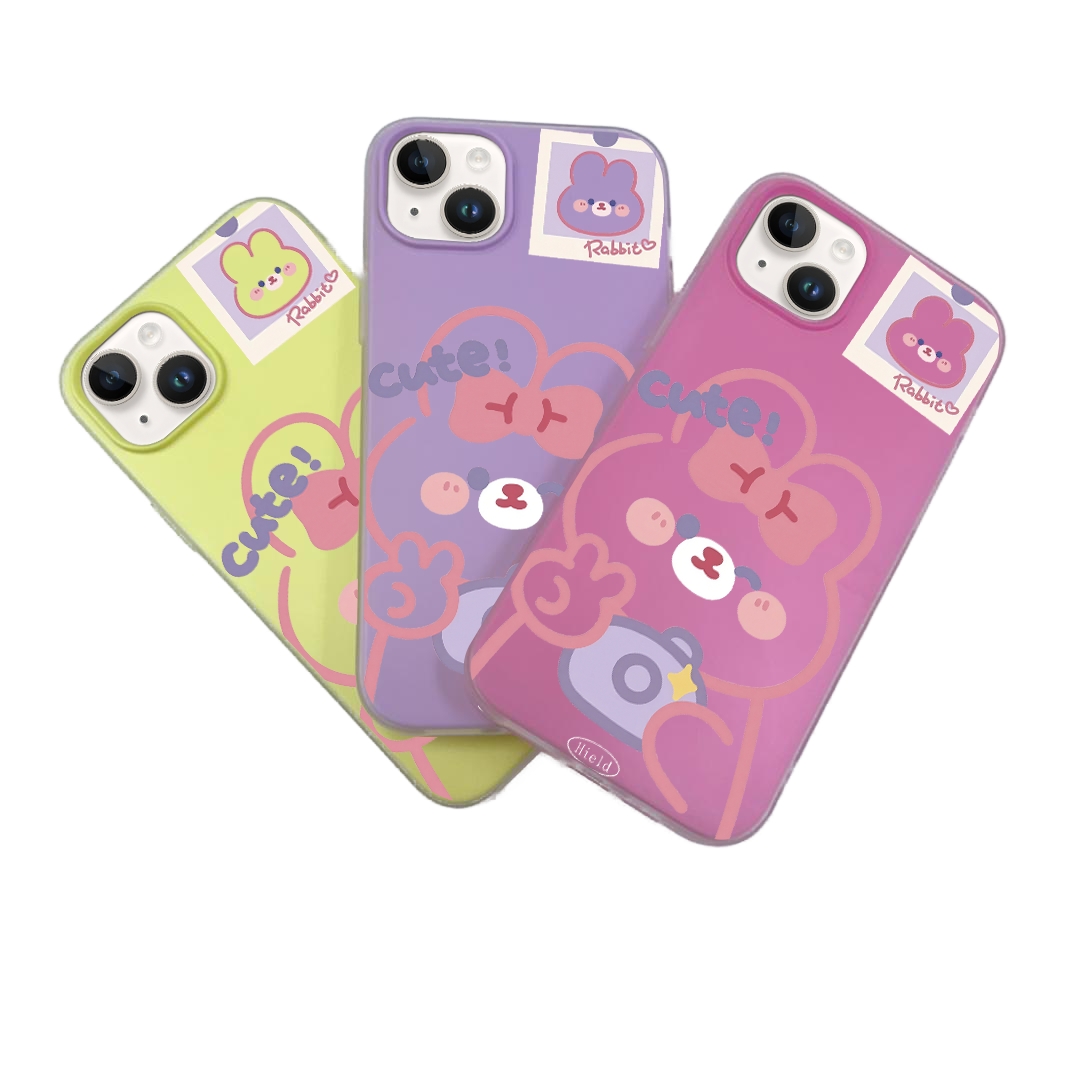 JELLY CASE PHONE FOR IPHONE - DESIGN RABBIT A
