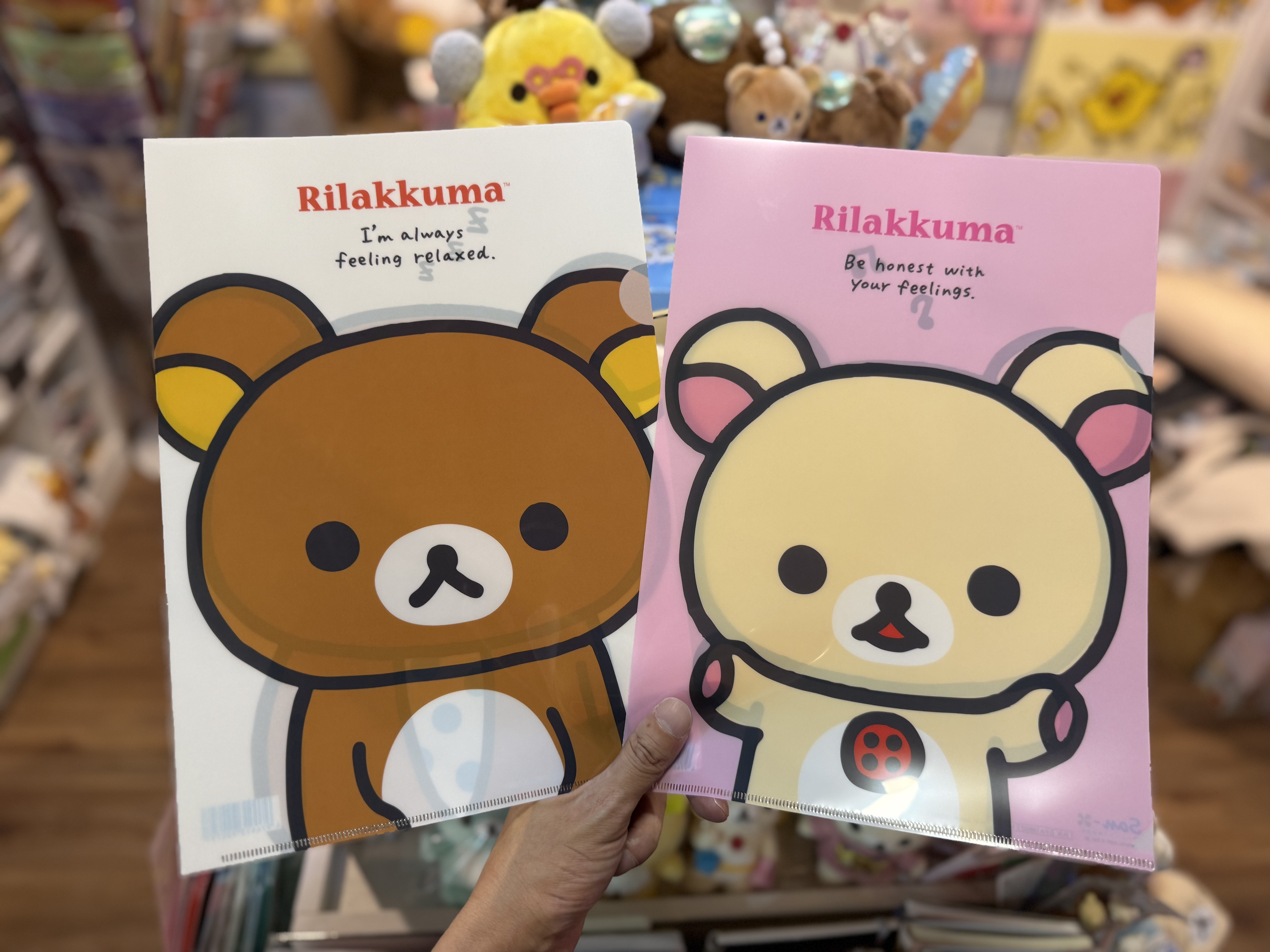 《現貨》全新rilakkuma 元組系列A4 file