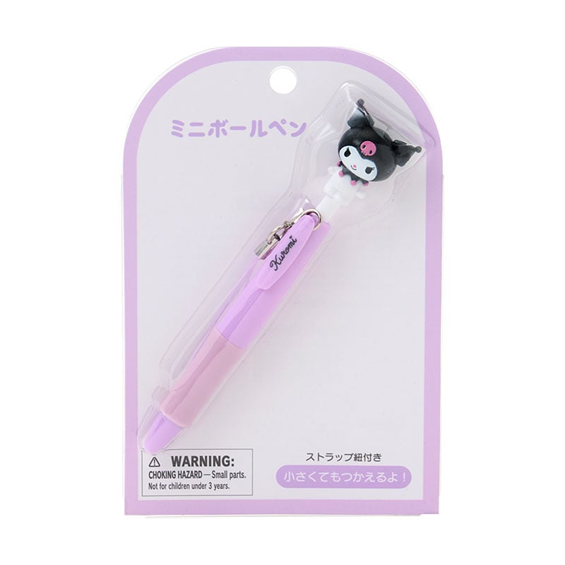 現貨｜Sanrio Kuromi 迷你文具系列 日版 黑色 迷你原子筆 (87047-1)
