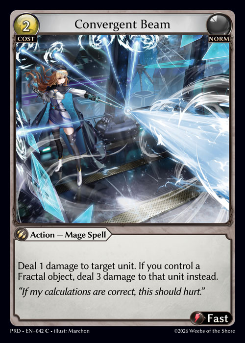 Convergent Beam / PRD-042 (C)