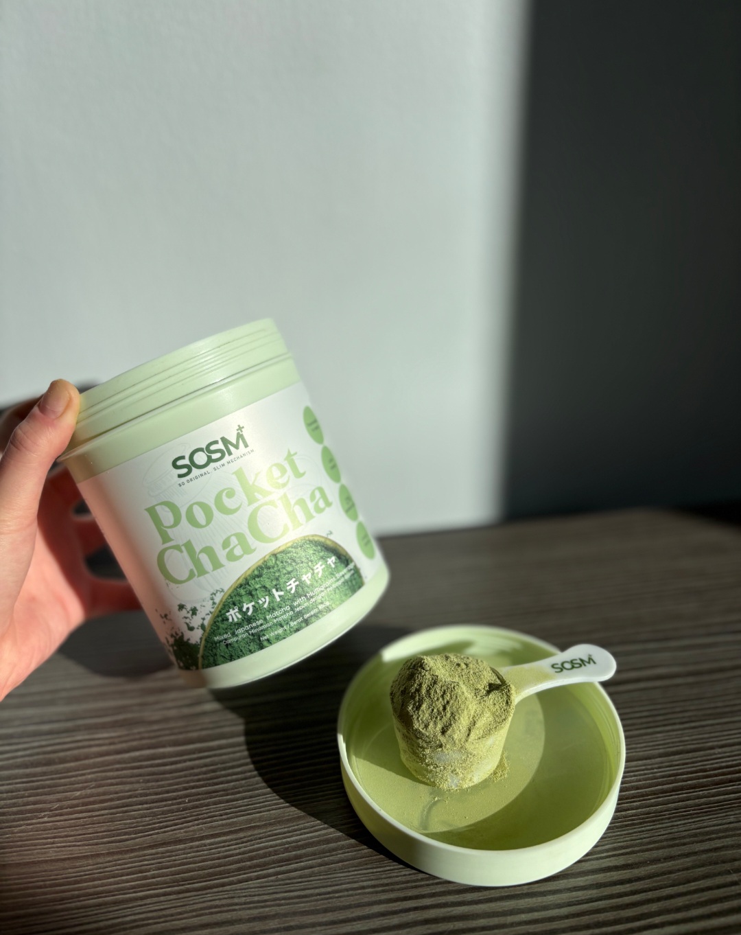 Pocket Chacha🍵 抹茶味罐裝一罐450g