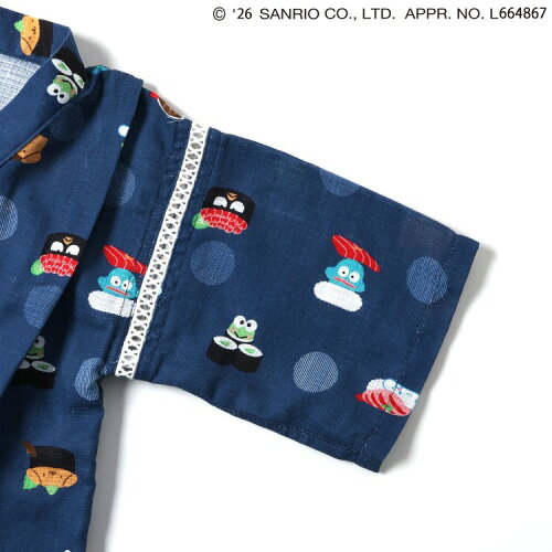 🆕【⭐訂購⭐】 🇯🇵日本直送 🌀 #SanrioCharacters 可愛壽司造型🍣 甚平套裝 🌀[ELDA-0082][260509]