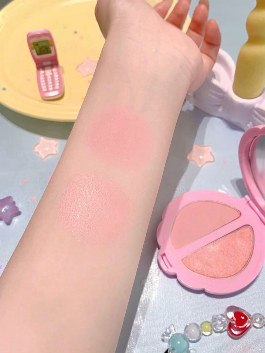 《Early Bird》Little Blush Palette 雙色胭脂｜Polly Pocket X dasique (26142-P）