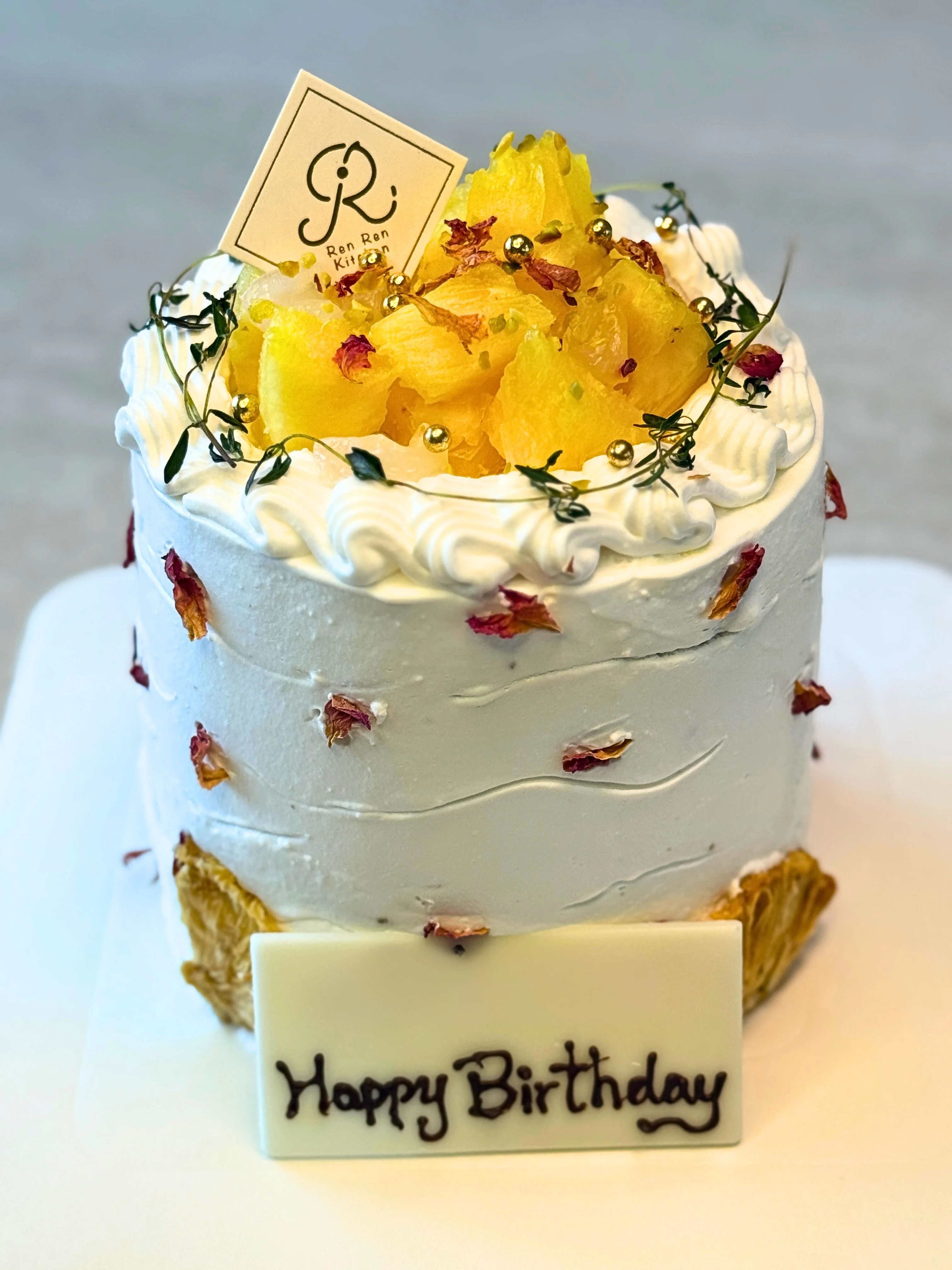 金鑽菠蘿x烏龍茶蛋糕