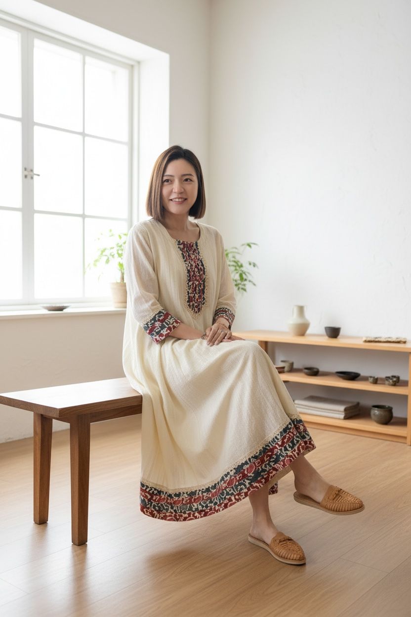 1669 White 3D Pattern Camouflage A-Line OP