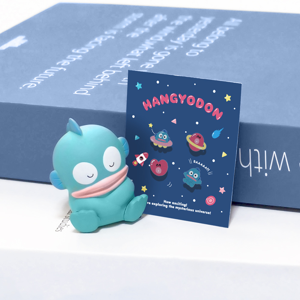 📦訂購 台灣限定 三麗鷗SanrioＸSTORY 故事銀飾 Hangyodon 星球系列 水怪 耳環