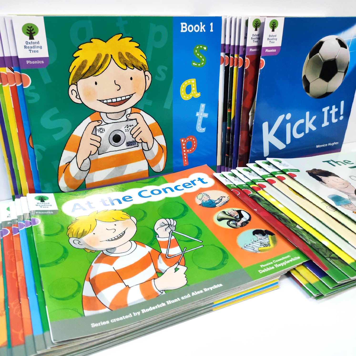 Oxford reading tree phonics (48 books)  | Floppy’s Phonics Level 1 and 2 | C59