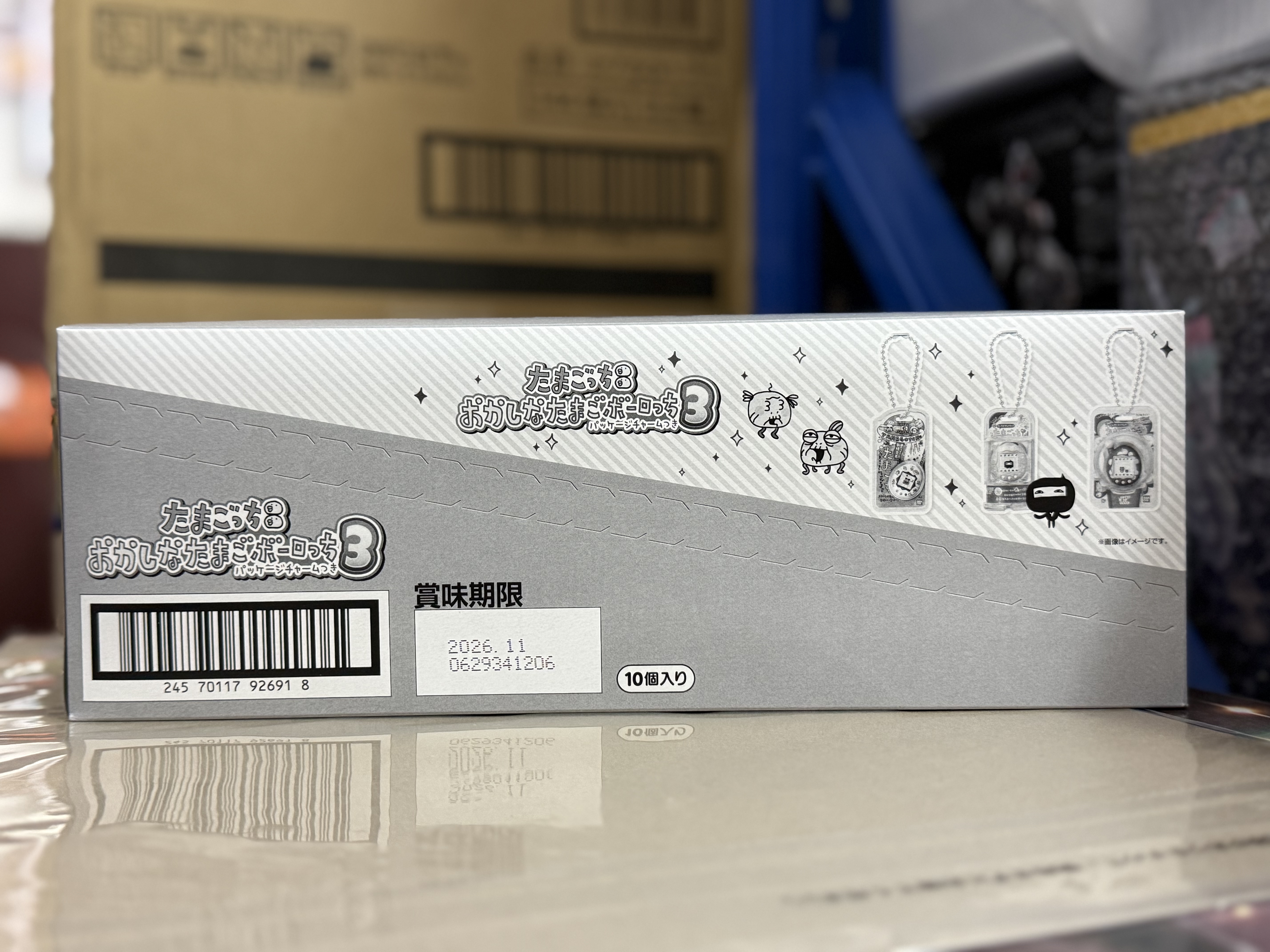 Tamagotchi 他媽哥池 造型包裝吊飾 3 食玩（原盒10包）