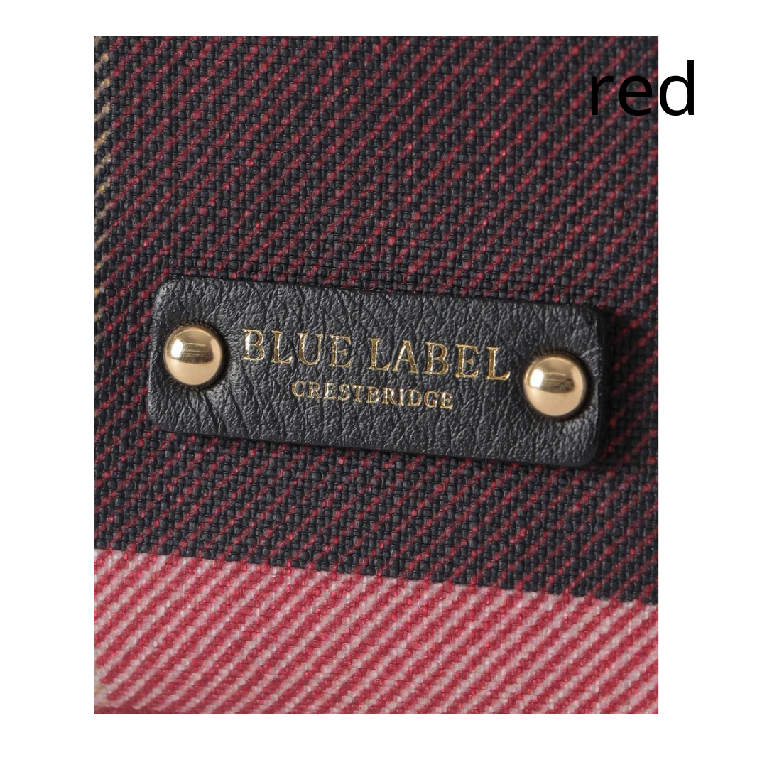 代購【 日本直送| 日本製blue label crestbridge | 兩用格仔小手袋| 單 