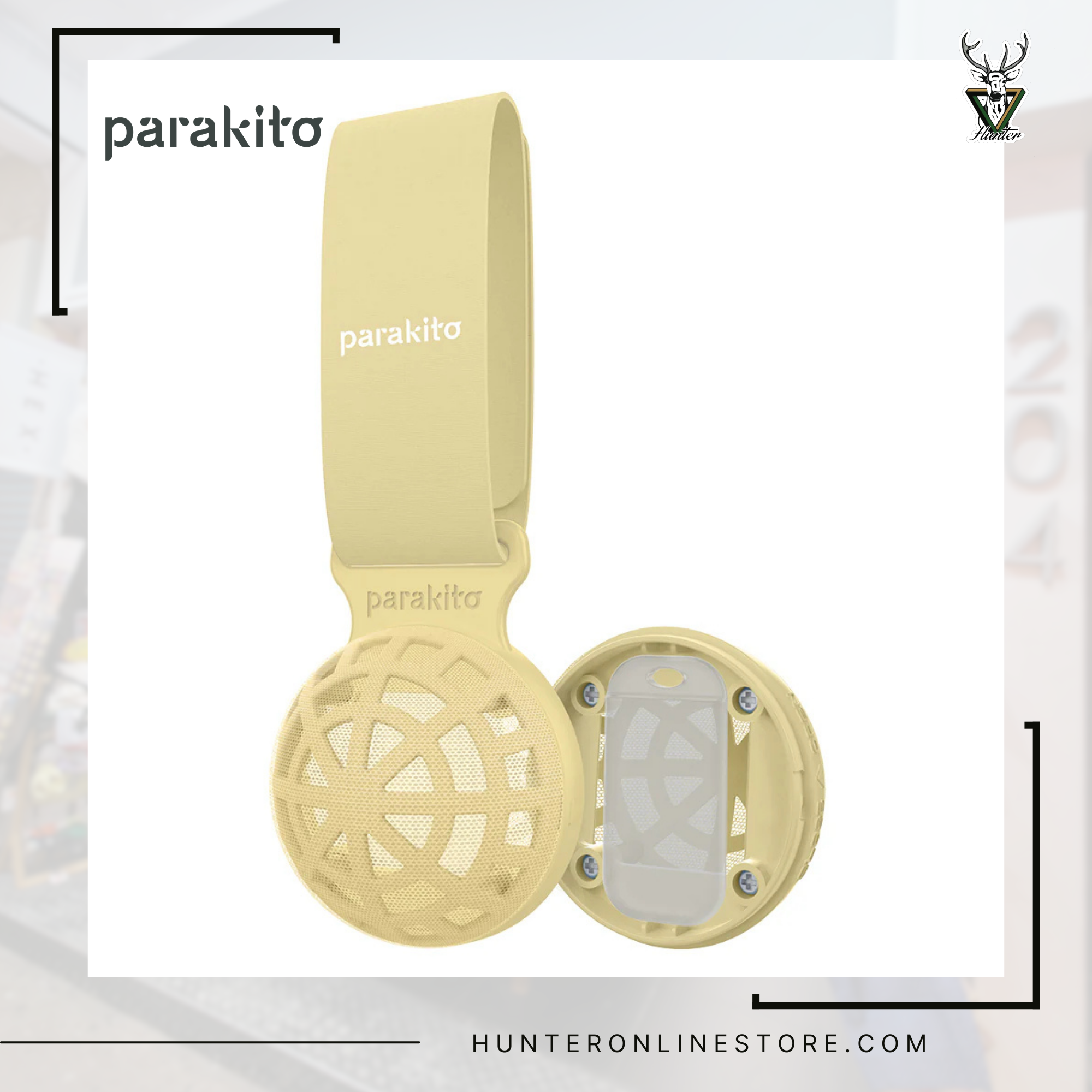 法國帕洛 天然精油防蚊隨身球 包括 2入裝 天然精油防蚊 Mini sphere Repellent Ball includes 2 packs of Repellent Table Yellow黃色