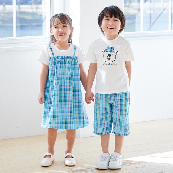 🆕【⭐訂購⭐】 🇯🇵日本直送🌀凹凸格紋 清爽 及膝短褲［2款選］🌀[ELCA-0054][260407]