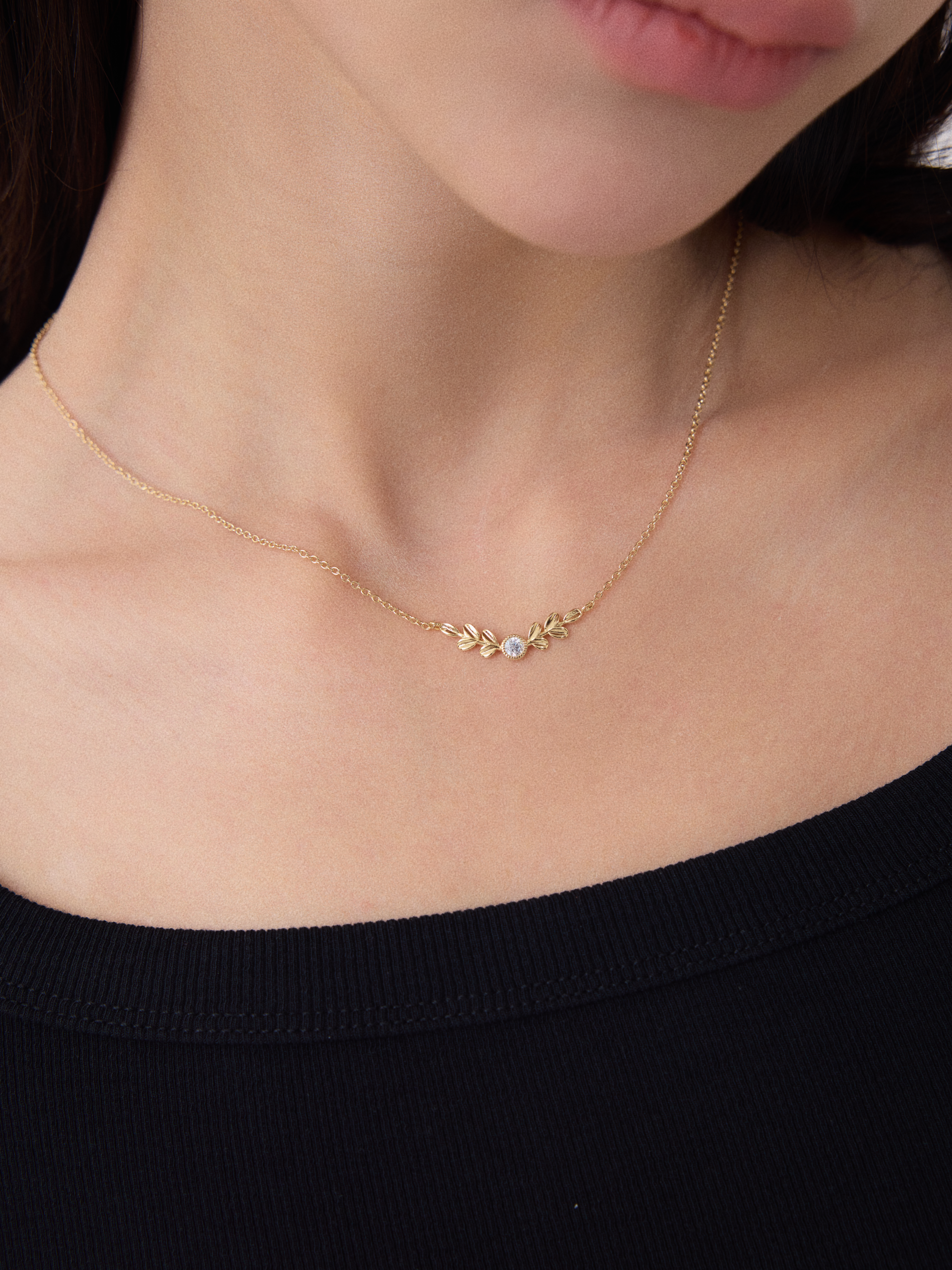 精緻必入！🌟Wheat Gleam Necklace Plaqué or