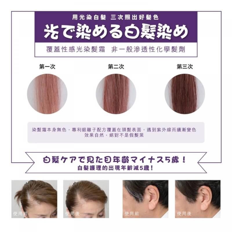 日本 AURA LUMINA Magic SII｜第二代銀離子感光白髮補色護髮霜75g