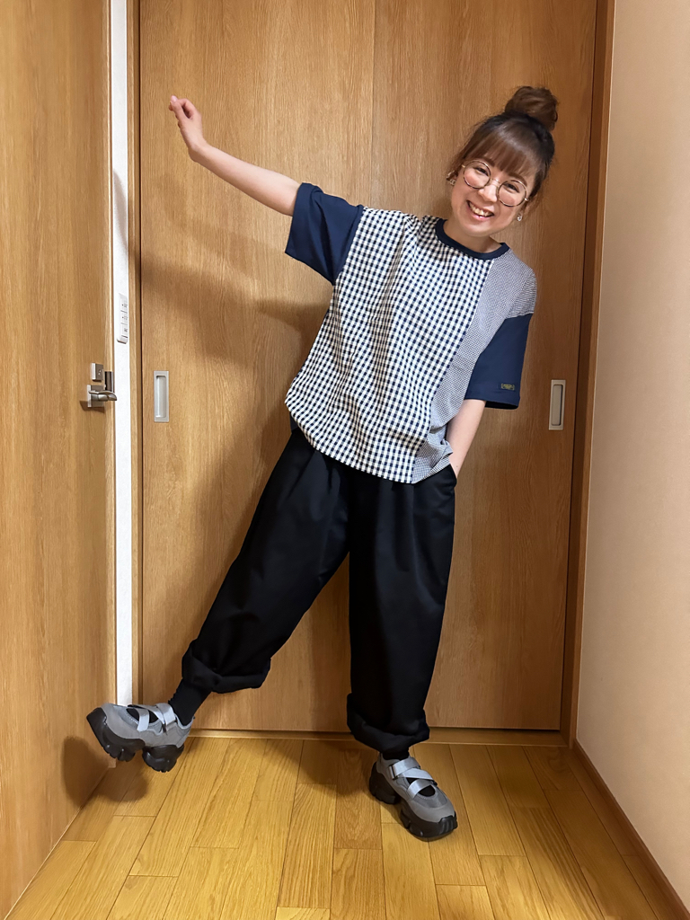 日本拼款格仔衫