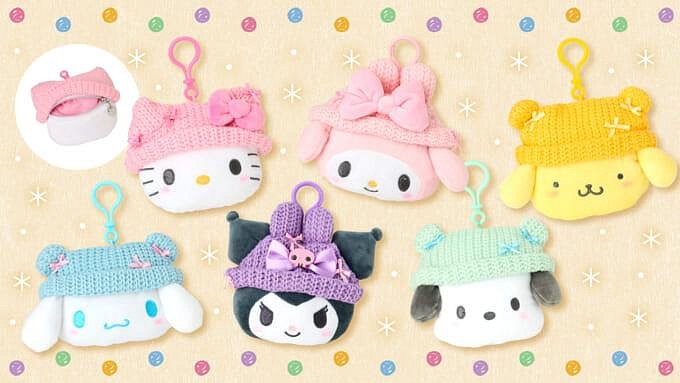 Sanrio 冷毛造型pouch