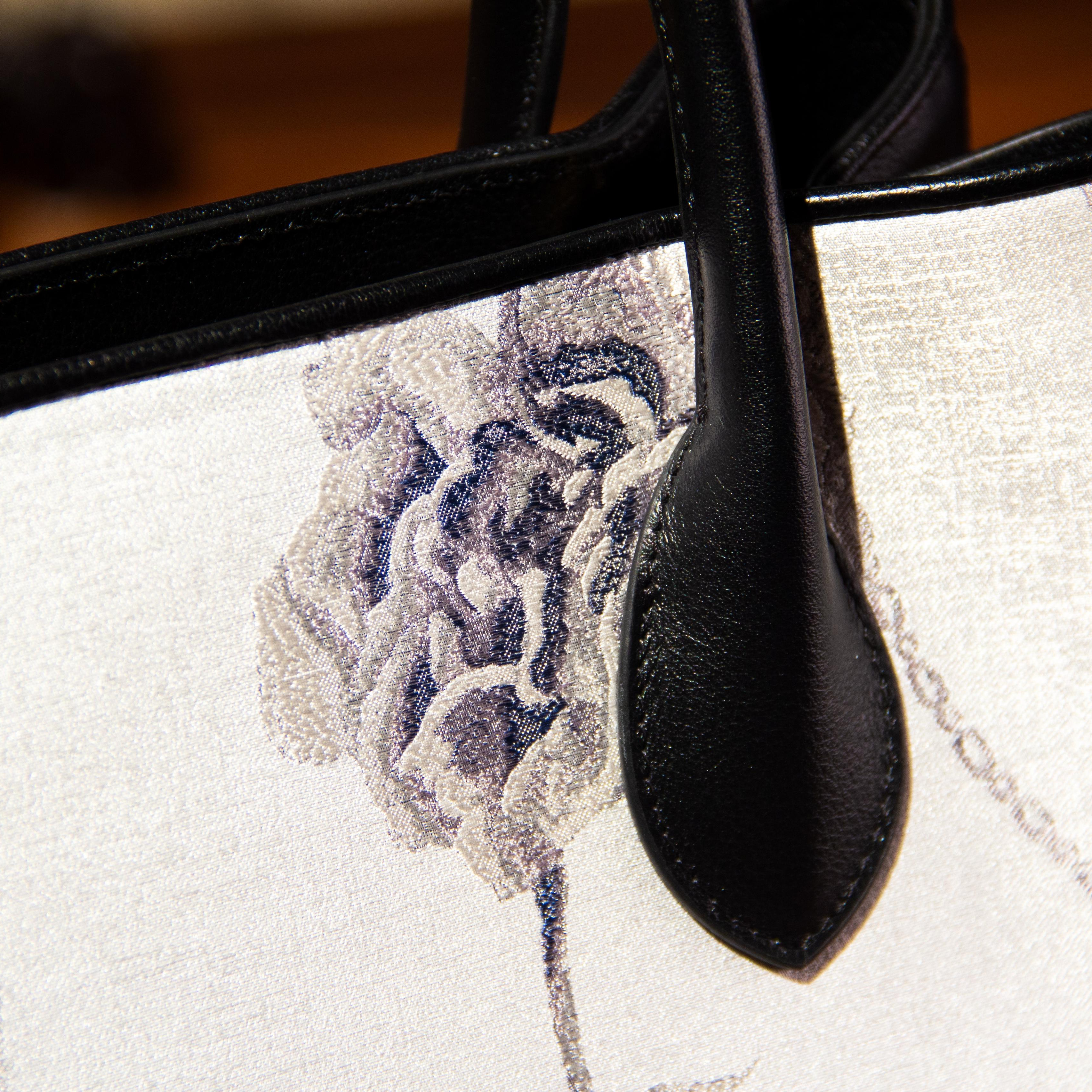 宋錦∞新中式國風牛皮手袋。上久楷