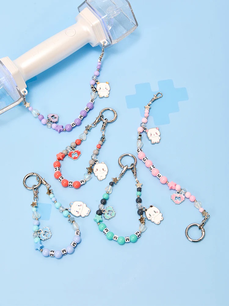 📦訂購 韓國代購 Line Friends PLAVE MMMM LIGHTSTICK METAL CHARM STRAP 掛飾