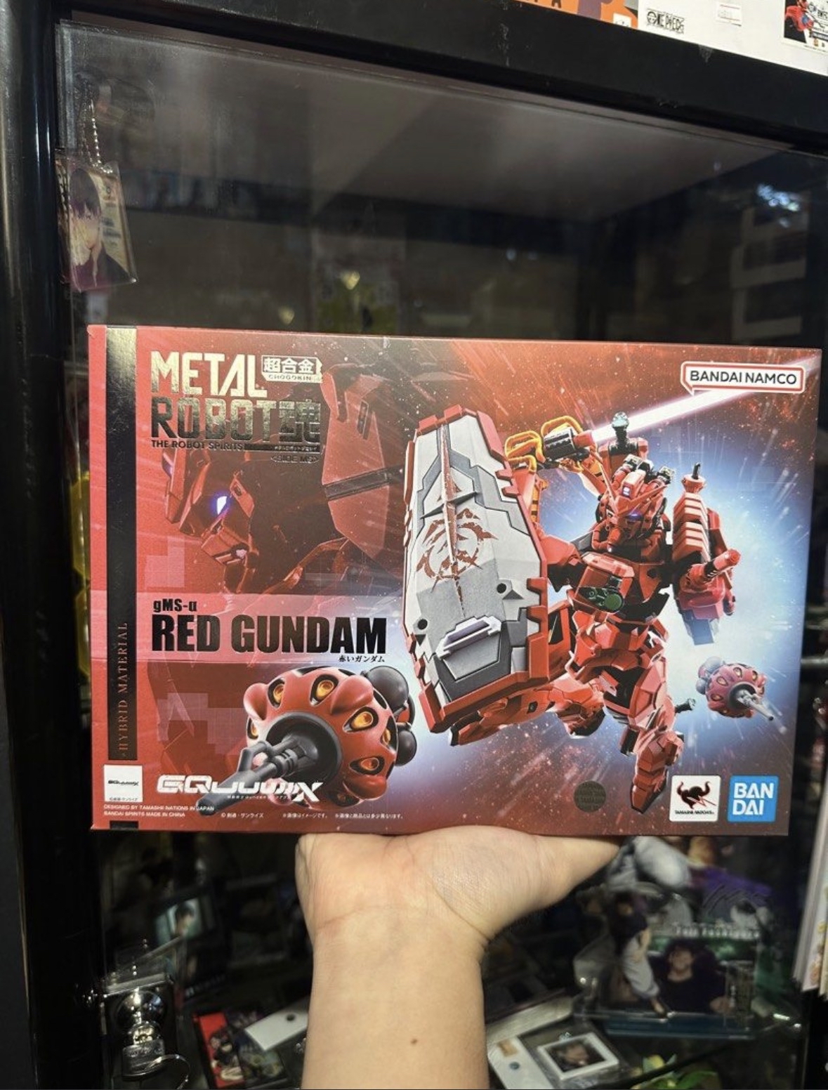 現貨 Bandai Tamashii Metal Robot 魂 Gundam GQ 紅高達