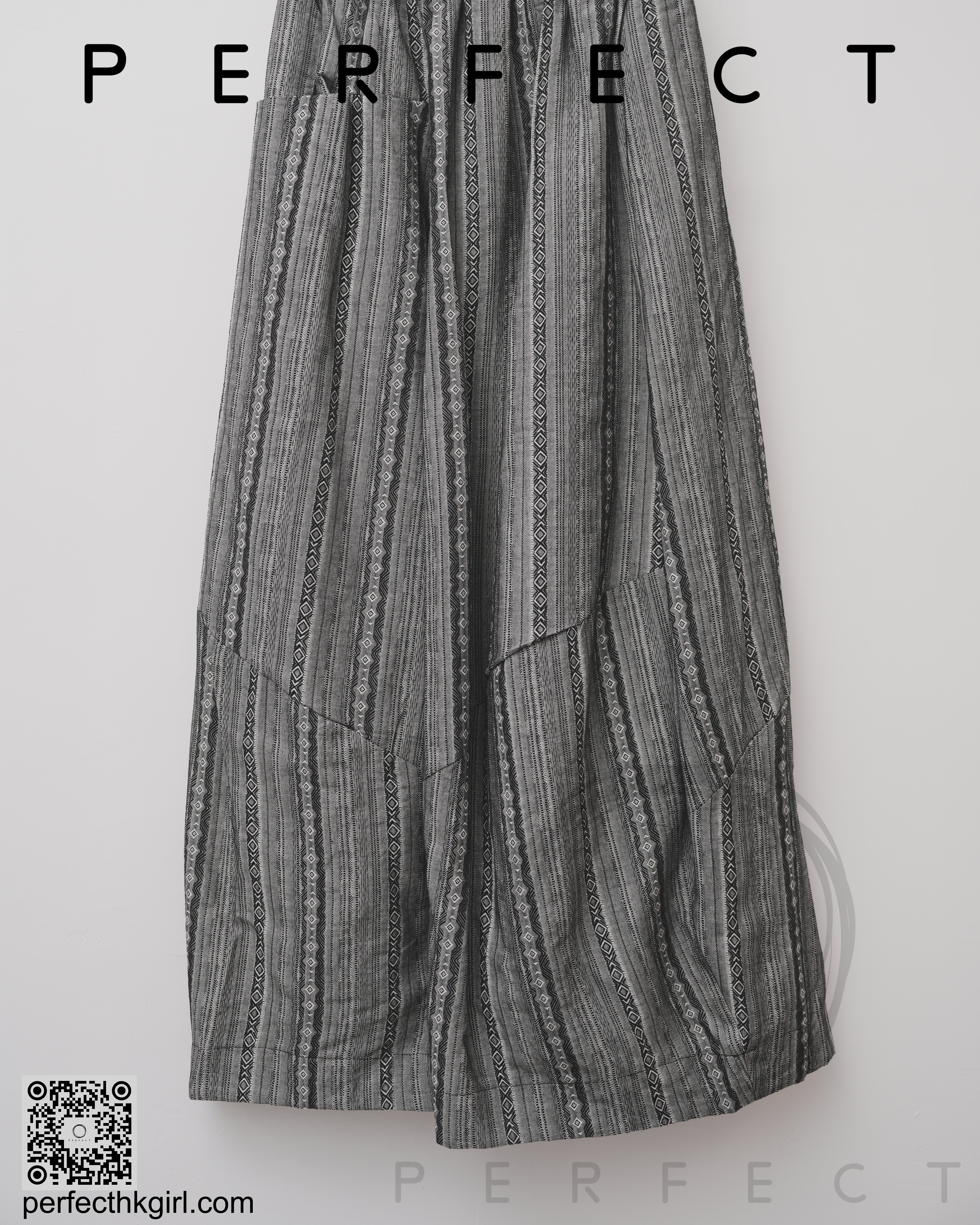 P0046_免皺關刀民族褲（顯瘦黑色）