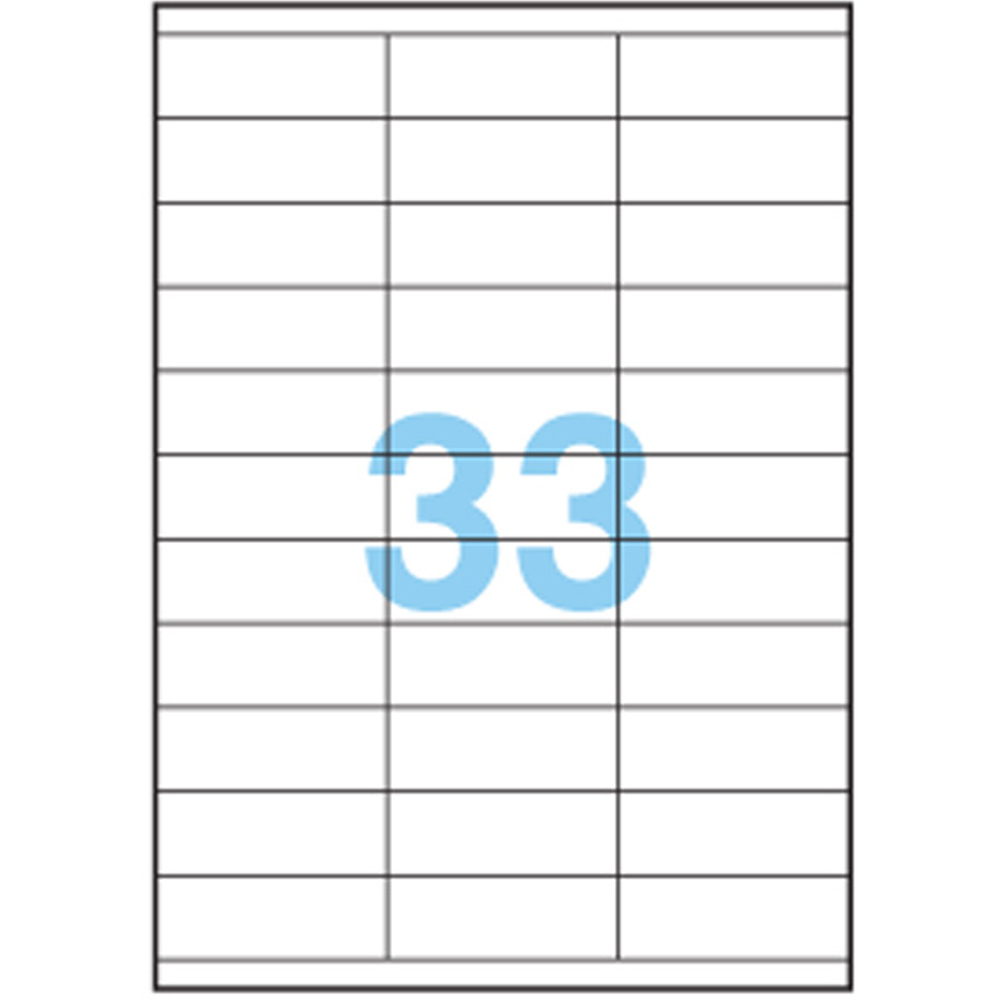 A3421: ANEOS A4 FSC Multipurpose Label 70.0 x 25.4 mm