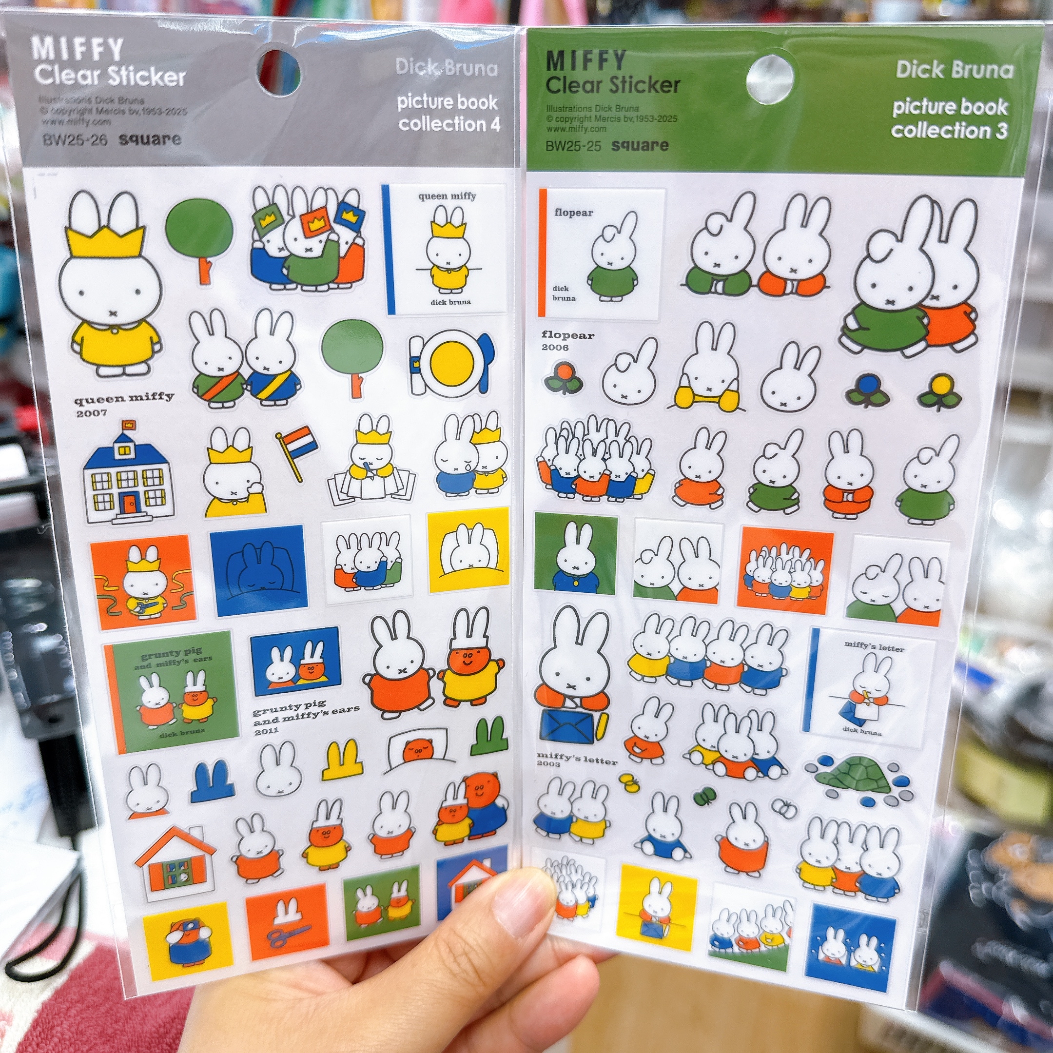 日本直送Miffy 貼紙