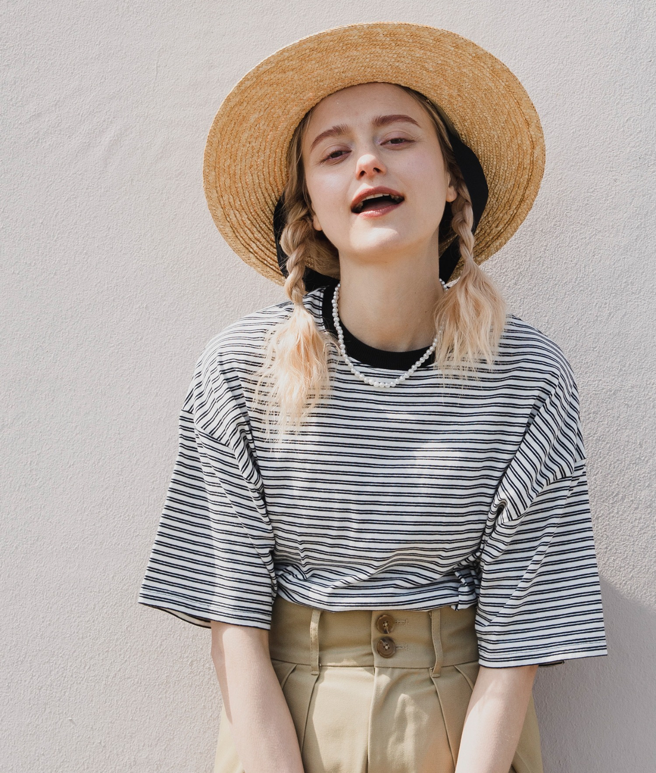 日本拼款間條衫