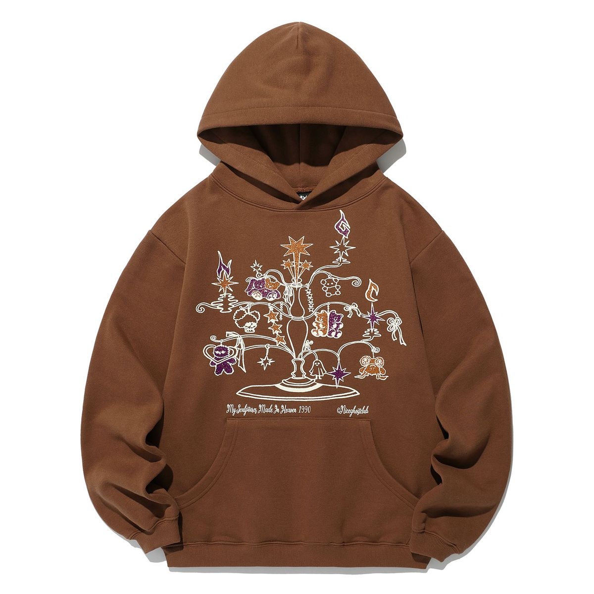 [niceghostclub] HEAVEN SCULPTURE HOODIE (2色)