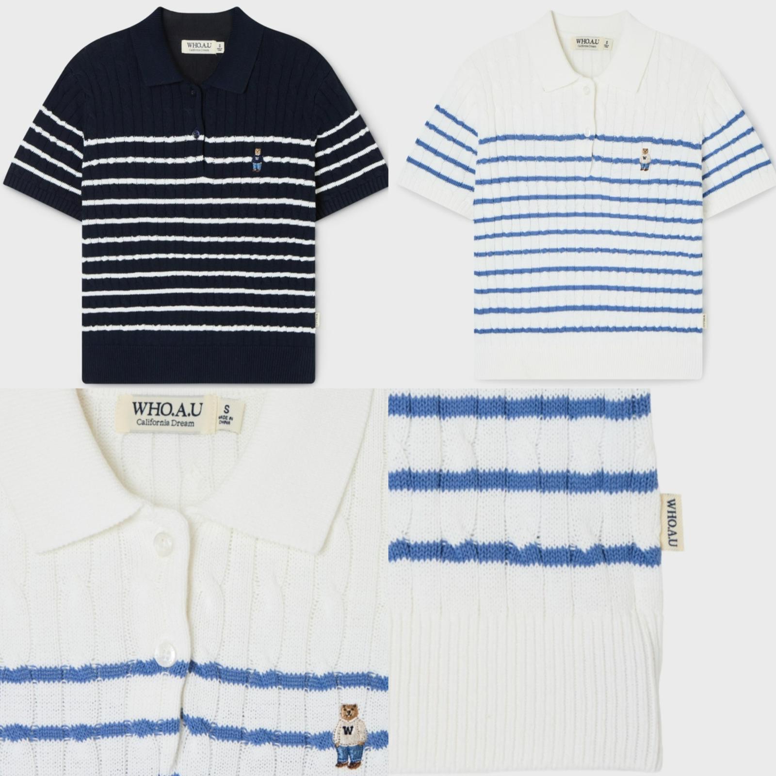 🇰🇷韓國Who A U針織短袖