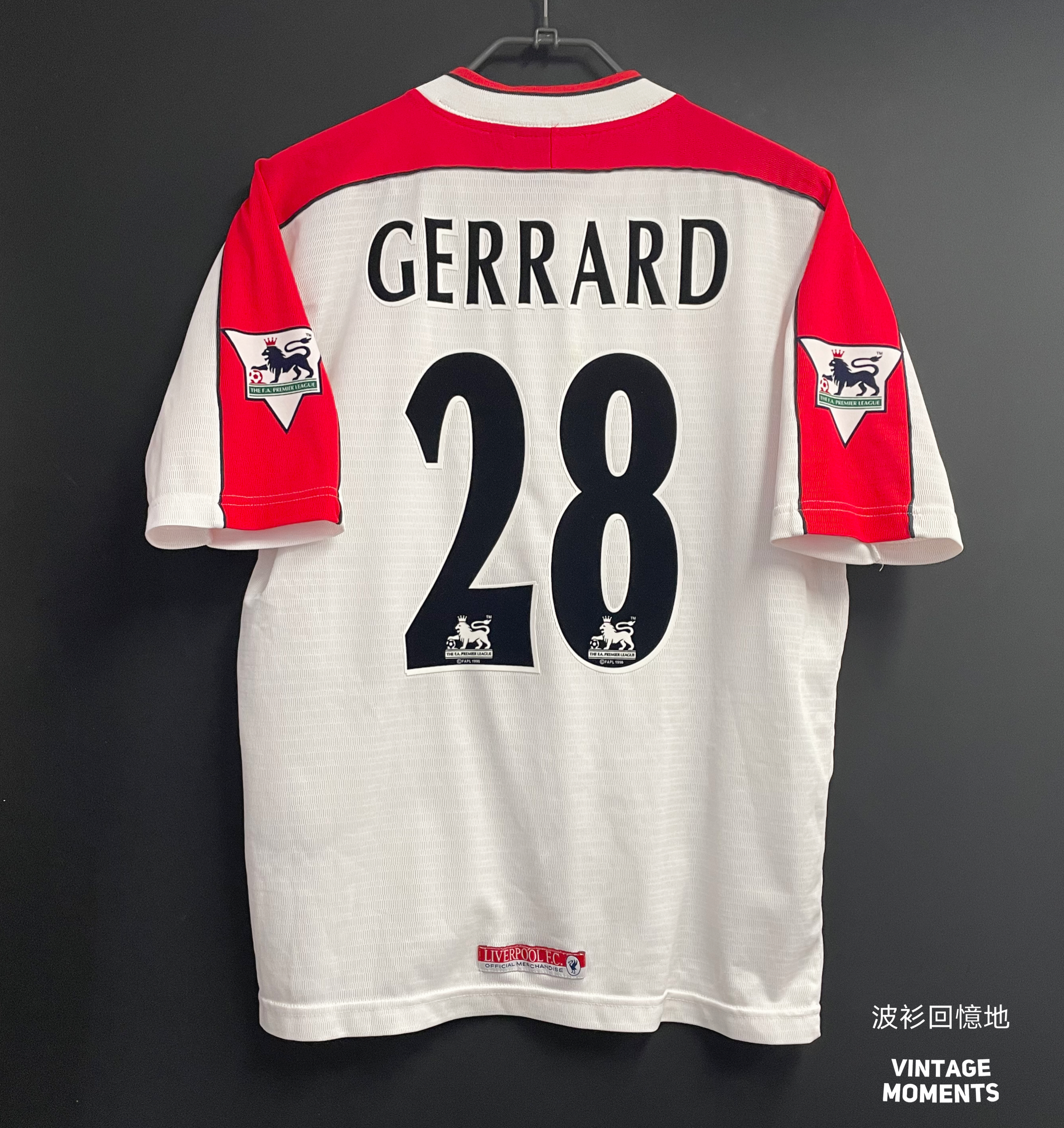 利物浦98/99客場 謝拉特 LIVERPOOL AWAY GERRARD