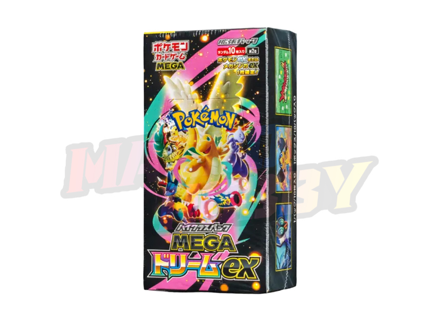 Pokemon Card Game MEGA Dream ex Booster Box Japanese Version M2A #620001