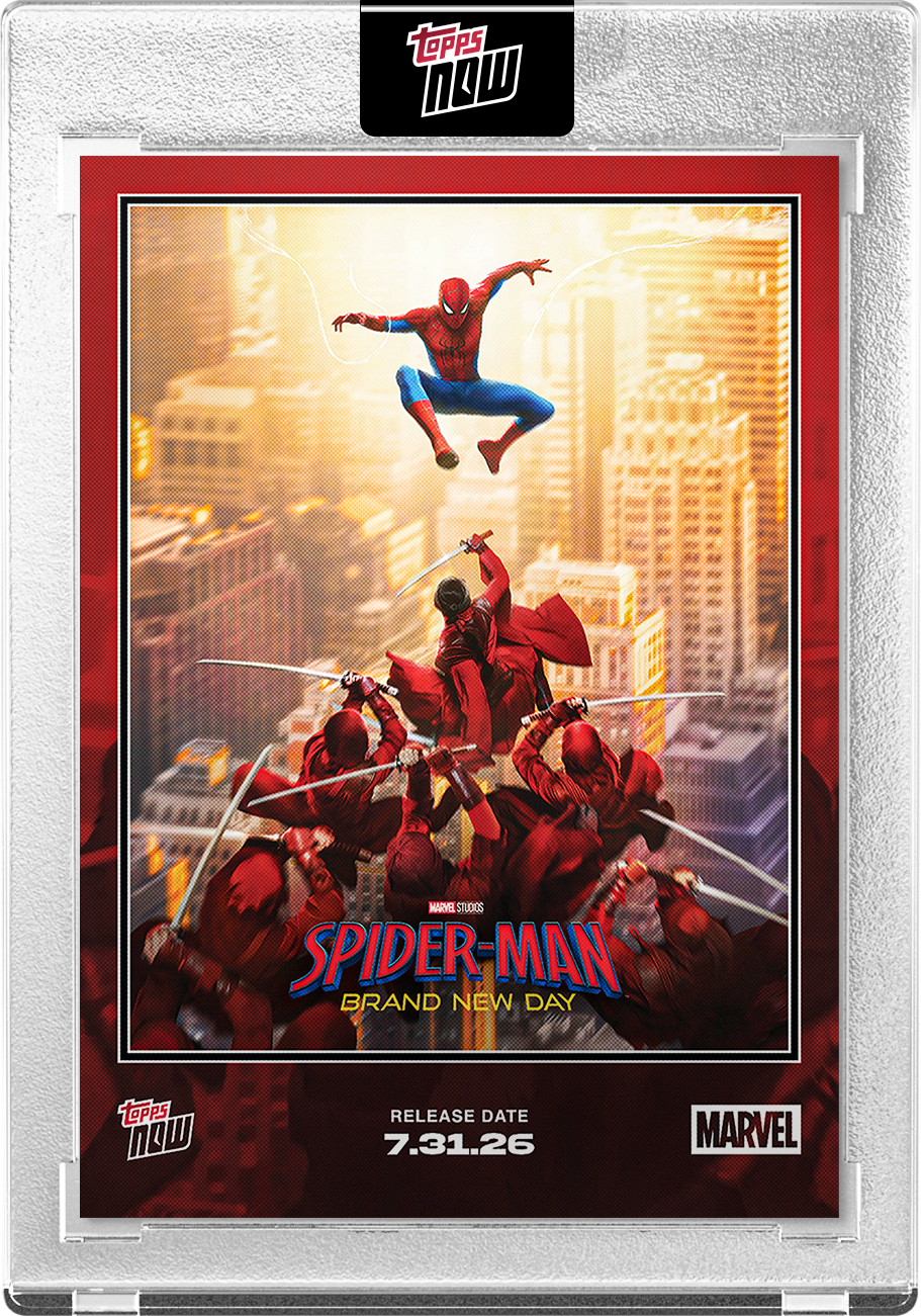 Spider-Man: Brand New Day - 2026 Marvel Topps NOW #SM01 電影紀念卡【團購】