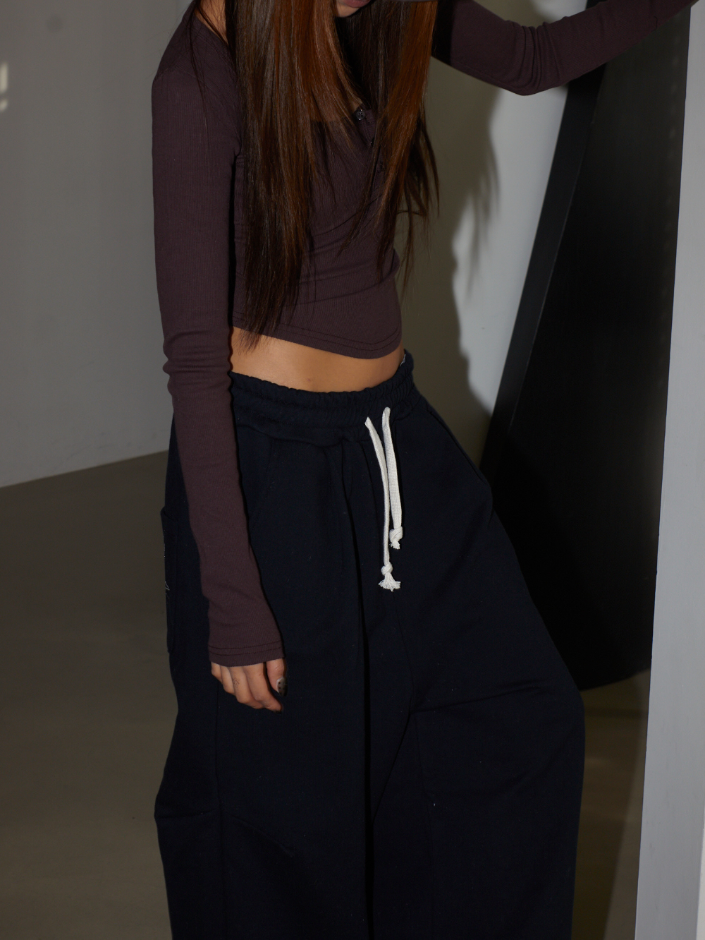 Star Pocket Wide-Leg Sweatpants
