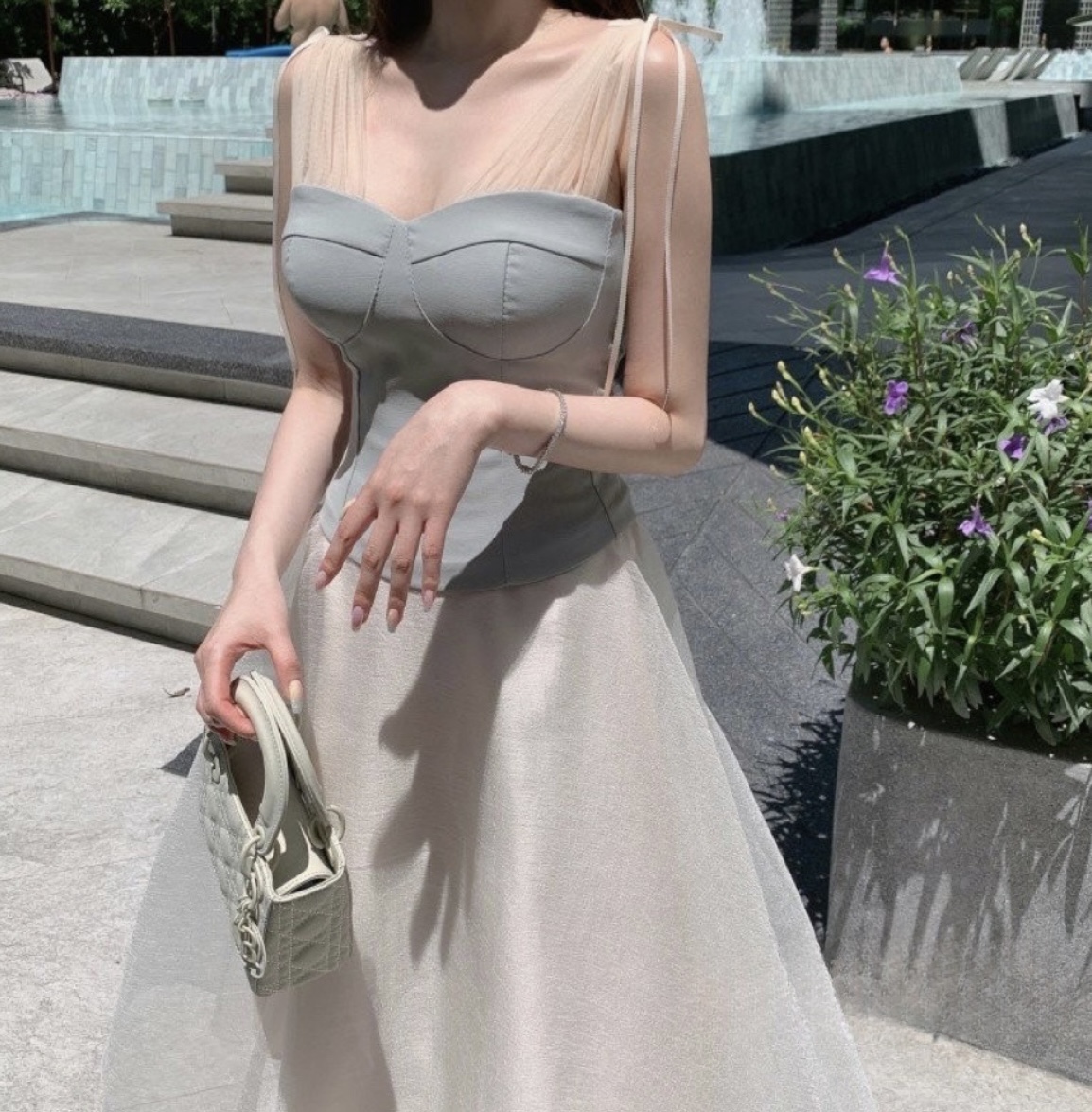 4363 抹胸吊带上衣