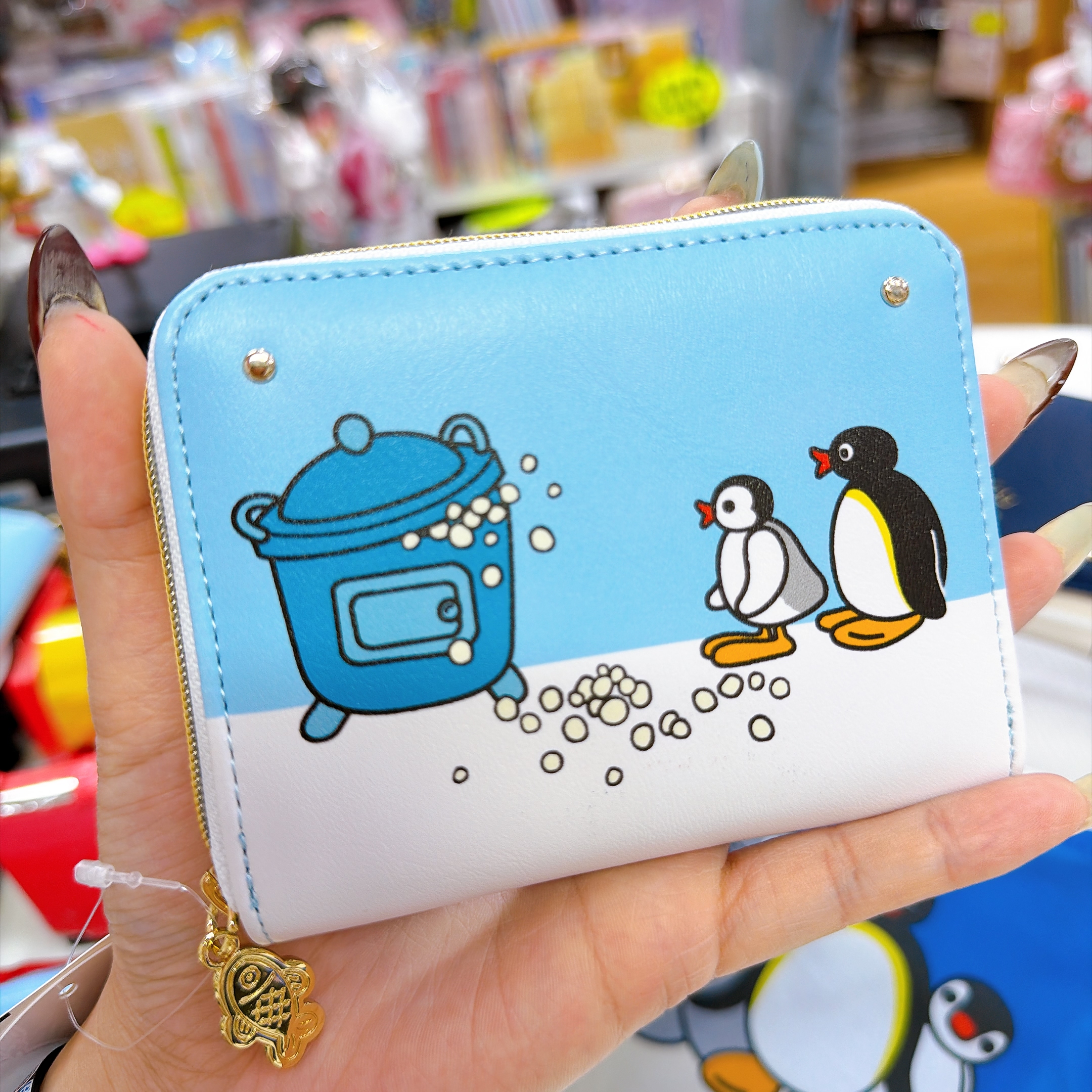 日本直送日本版Pingu 唔限定版環保袋銀包