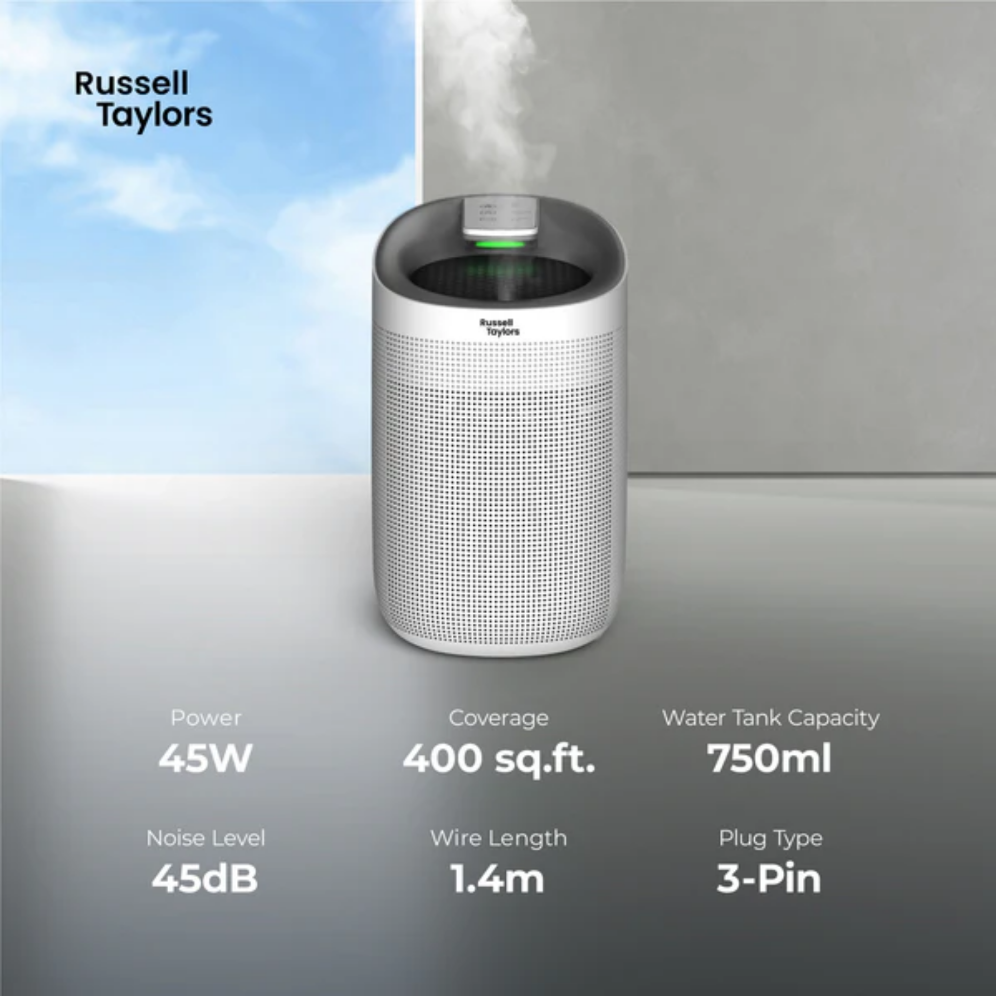 Russell Taylors Kappa Plus Air Purifier