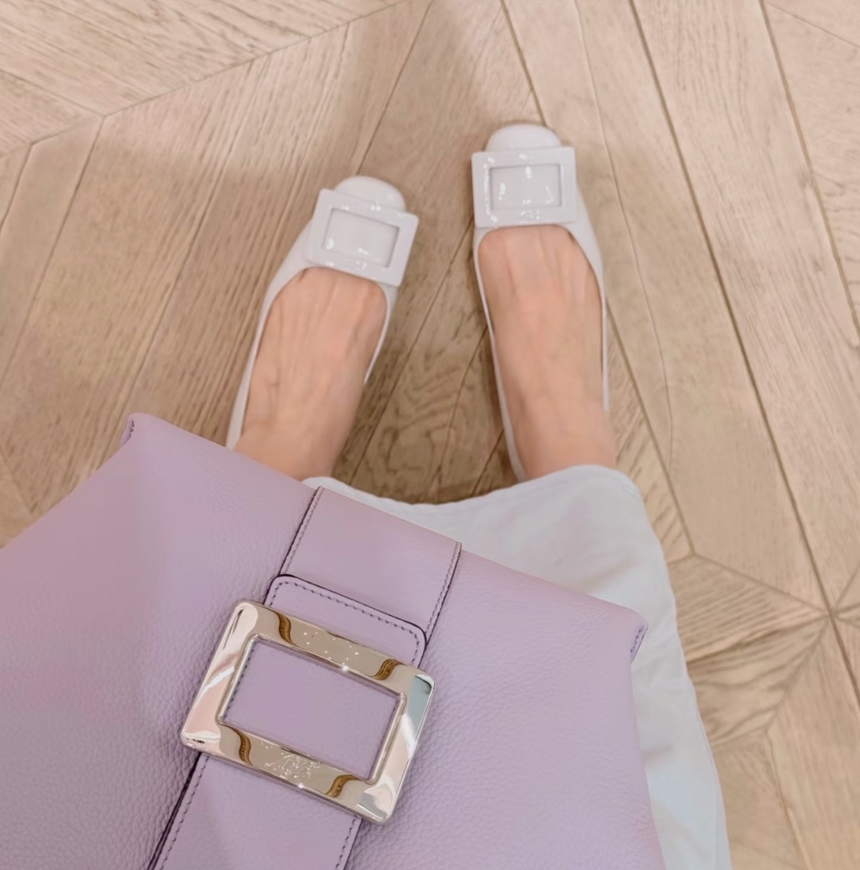 7月1-3日限時優惠💖新款🆕訂貨🍒RV 月光白 U look 2.5cm Size 36-37.5/38/39/40