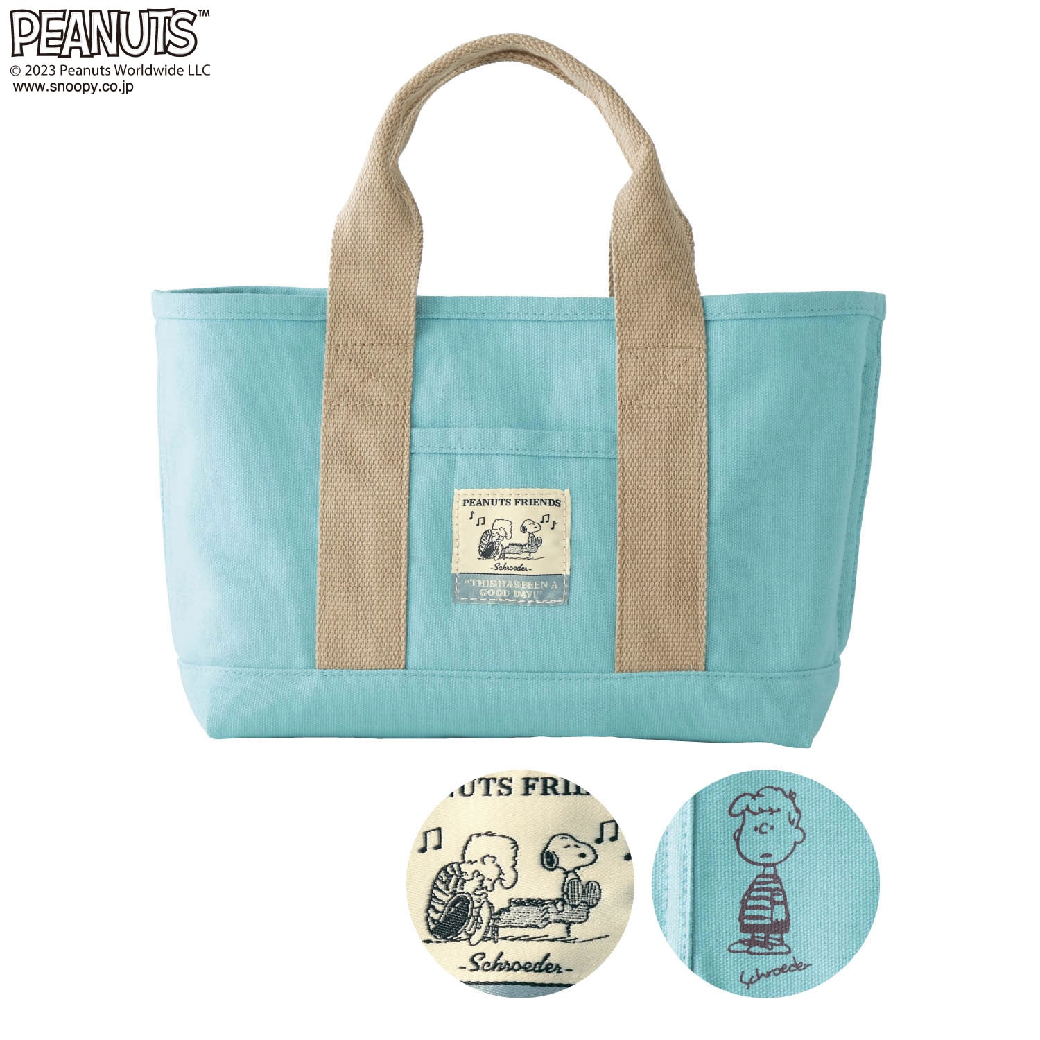 🆕【⭐訂購⭐】 🇯🇵日本直送🌀#Peanuts #Snoopy 帆布 午餐 / 收納袋［3款選］🌀[ELED-0043][260605]