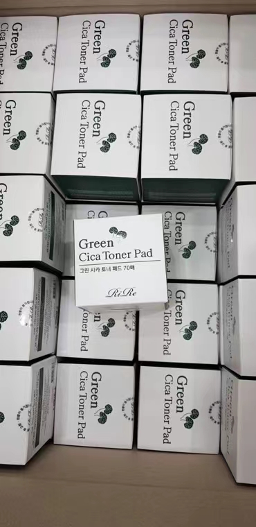 RiRe Green Cica Toner Pad 積雪草爽膚棉70片