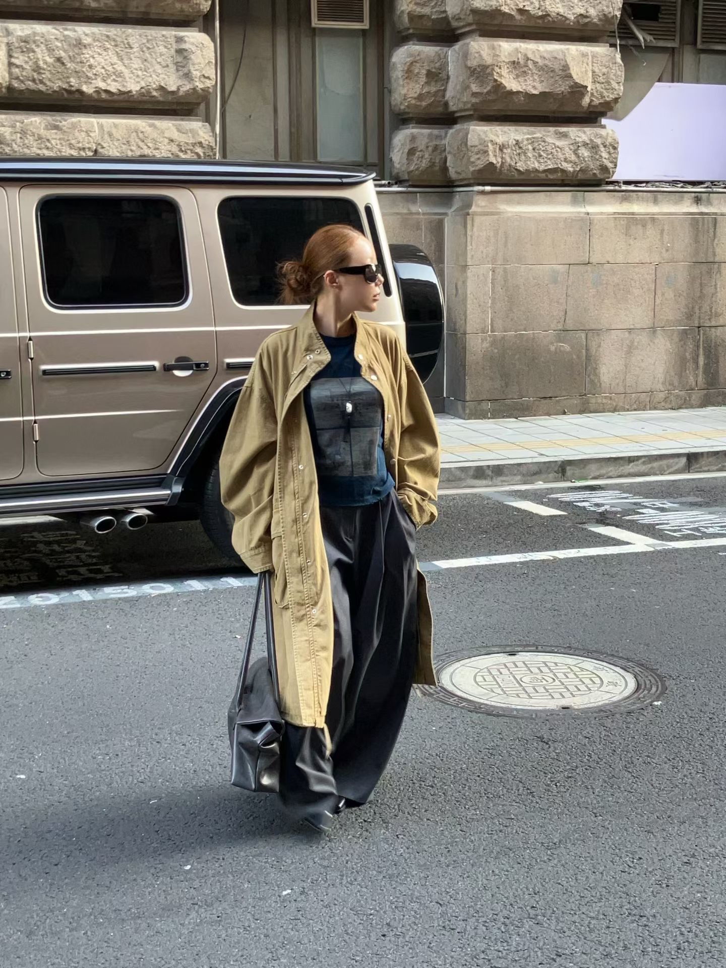 Long utility jacket 